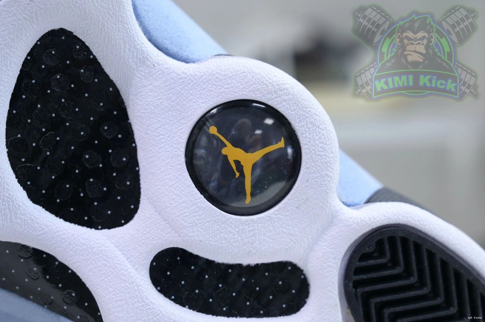 1st Kicks Shoes 13“Blue Kimikick Air TopPick Grey” 1907 Jordan 1205